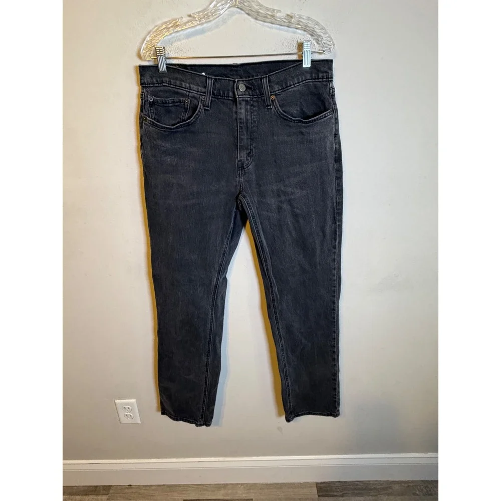 Levi's Mens 541 Athletic Taper Stretch Jeans Faded Black 34x34